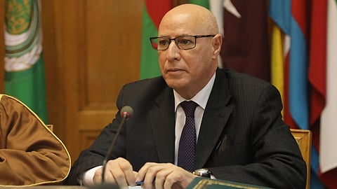 الأمين العام المساعد لجامعة الدول العربية السفير رئيس قطاع الإعلام والاتصال السفير أحمد رشيد خطابي