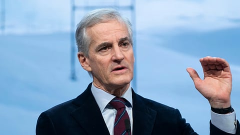 رئيس وزراء النرويج يوناس جار ستور