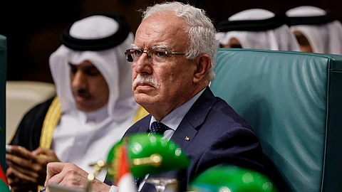 وزير الخارجية الفلسطيني رياض المالكي
