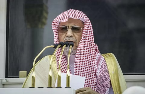 إمام وخطيب المسجد الحرام صالح بن عبدالله بن حميد