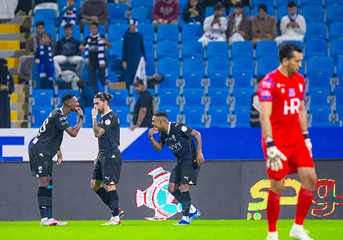 استحواذ لاعبي الهلال على التشكيلة المثالية للجولة الـ14 من منافسات دوري روشن