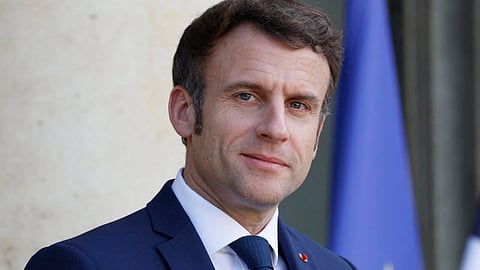 الرئيس الفرنسي إيمانويل ماكرون