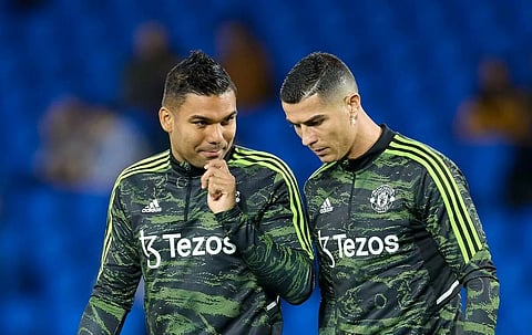 "رونالدو " يتدخل لإقناع " كاسيميرو " بالانضمام إلى النصر