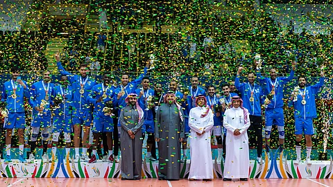 دورة الألعاب السعودية 2023.. "ابن جلوي" يسلم الهلال ذهب الطائرة و"عبد الله بن فهد" يتوج أبطال الفروسية