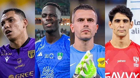 " غروهي" و "بونو" يتصدران قائمة أكثر حراس المرمى حفاظاً على نظافة الشباك