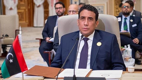 رئيس المجلس الرئاسي الليبي محمد يونس المنفي