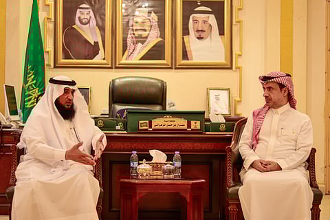 محافظ الليث يستقبل مدير عام فرع صندوق التنمية الزراعية بمنطقة مكة