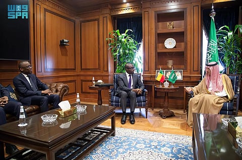 "الجبير" يستقبل وزيرَي الخارجية والمالية والاقتصاد في بنين