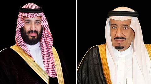 خادم الحرمين الشريفين الملك سلمان بن عبدالعزيز وولي العهد محمد بن سلمان -حفظهما الله-