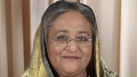 رئيسة وزراء جمهورية بنغلاديش الشيخة حسينة واجد