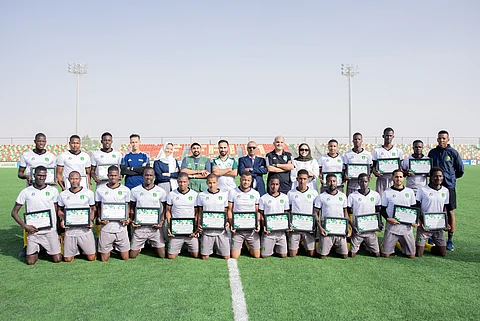 اتحاد القدم يختتم البرنامج الاجتماعي الدولي في موريتانيا