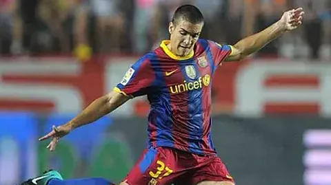 لاعب برشلونة الإسباني أوريول روميو