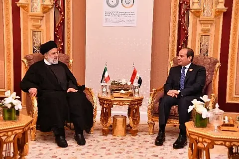 الرئيسان المصري والإيراني يُعبِّران عن أهمية عدم اتساع الصراع في المنطقة والحفاظ على الأمن والاستقرار