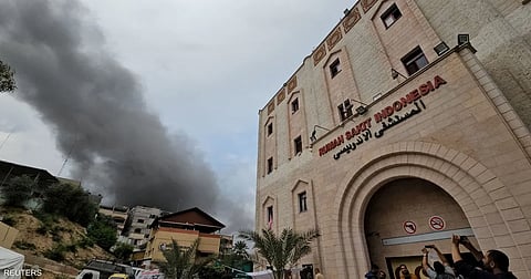 الصحة الفلسطينية تعلن إجلاء 200 مريض من المستشفى الإندونيسي في غزة