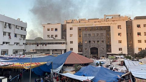 خلال الهدنة.. "مدني غزة" يتمكّن من انتشال "300" جثة من مستشفى الشفاء ومحيطه
