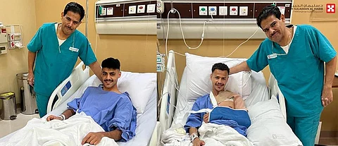 مجمع الدكتور سليمان الحبيب بالعليا يُجري عمليتين ناجحتين للاعبي ناديي "الزلفي والوشم"
