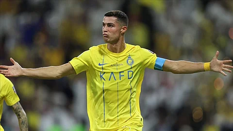 نجم النصر البرتغالي كريستيانو رونالدو