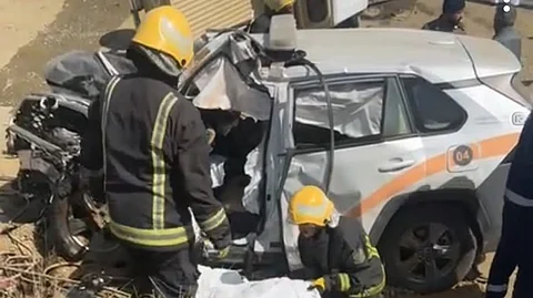 بينهم مدير الأمن بالفرع.. وفاة وإصابة 3 من منسوبي فرع العدل بجازان في حادث مروع