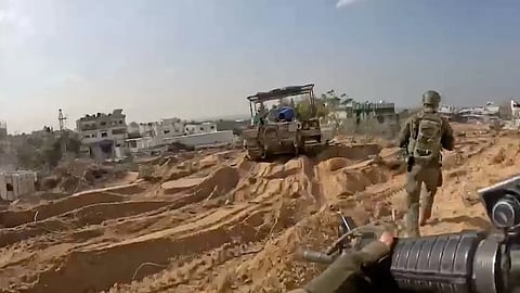 قوات إسرائيلية داخل قطاع غزة