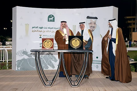 تتويج إسطبل أبناء الملك عبدالله بكأسي الأميرة صيتة الدامر والأمير فيصل بن خالد