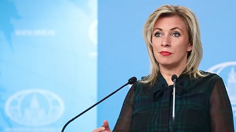 المتحدثة باسم وزارة الخارجية الروسية ماريا زاخاروفا