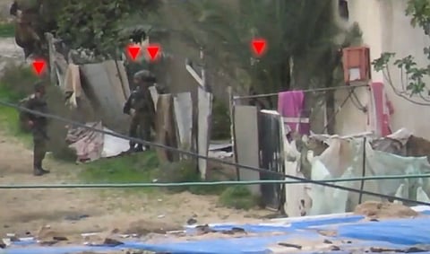 "الياسين" تباغت قوة إسرائيلية والرشاشات تحصدهم.. شاهد ما حدث