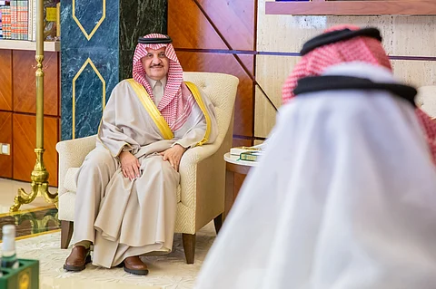أمير الشرقية يستقبل لاعب المنتخب السعودي للجوجيستو "آل مخلص" الفائز ببطولة العالم