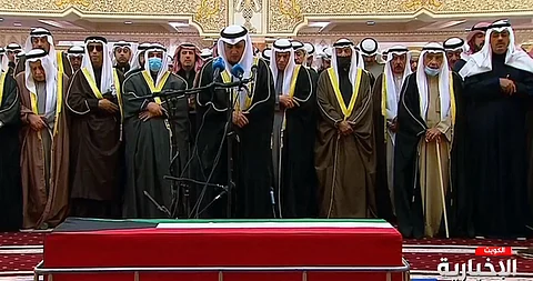 بدء مراسم تشييع جنازة أمير الكويت الراحل الشيخ نواف الأحمد الجابر الصباح