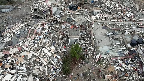 دمار واسع حل بشمالي قطاع غزة جراء القصف الإسرائيلي