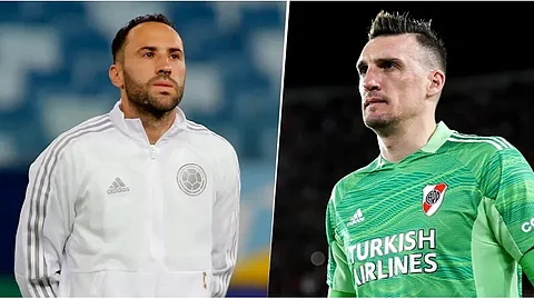 "أتليتكو" الكولومبي يرغب في ضم "أوسبينا" حارس مرمى النصر