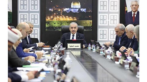 رئيس الوزراء الفلسطيني محمد أشتية