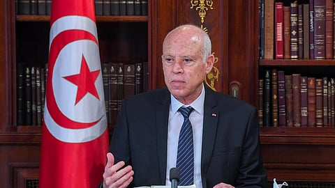 الرئيس التونسي قيس سعيّد
