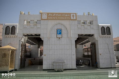 تطهير 6 مرات يوميًّا.. صورة رقمية لـ"مرافق الوضوء بالمسجد النبوي" تبرزها "الحرمين"