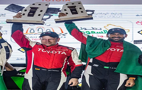 العالمي يزيد الراجحي يكتسح ثلاث جولات ويُتوج بلقب بطولة السعودية تويوتا للمرة الثالثة