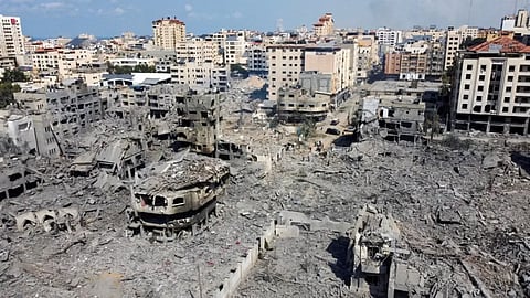 استشهاد 4 فلسطينيين جراء استهداف الاحتلال الإسرائيلي خيام نازحين غرب مدينة غزة