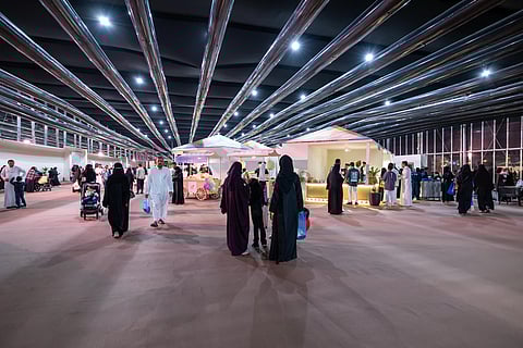 جانب من حضور مهرجان الوليمة للطعام السعودي بالرياض