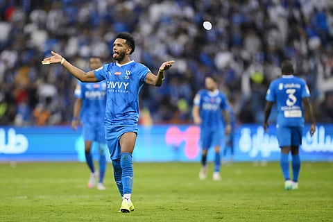 لاعب نادي الهلال علي البليهي