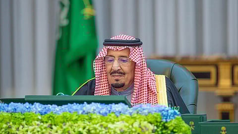 خادم الحرمين الشريفين الملك سلمان بن عبدالعزيز آل سعود يرأس مجلس الوزراء