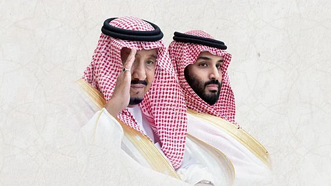 خادم الحرمين الشريفين الملك سلمان بن عبدالعزيز وولي العهد محمد بن سلمان -حفظهما الله-