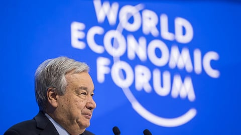 الأمين العام للأمم المتحدة أنطونيو غوتيريش