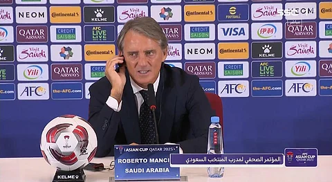 روبرتو مانشيني مدرب المنتخب السعودي الأول لكرة القدم