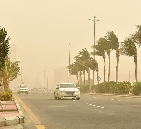 تصل سرعتها إلى (49) كم/ساعة... "الأرصاد": رياح نشطة على تبوك