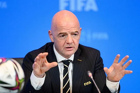 رئيس الاتحاد الدولي لكرة القدم جياني إنفانتينو
