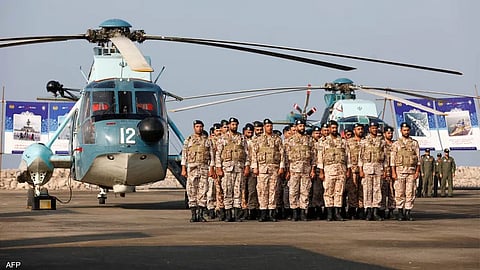 أرشيفية لعناصر من الجيش الإيراني