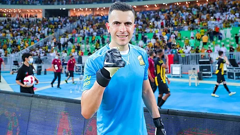 "غروهي" حارس الاتحاد في طريقه للانتقال إلى سانتوس البرازيلي