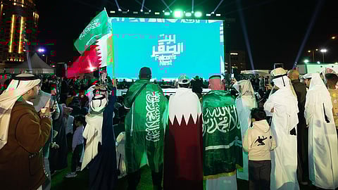 قبل مواجهة الأخضر أمام قرغيزستان.. "بيت الصقر" يستقبل أكثر من 50 ألف مشجع في الدوحة