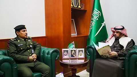 "البابطين" يتسلم التقرير نصف السنوي للبرامج التعليمية والإصلاحية بسجن المجمعة