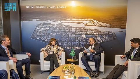 "الإبراهيم" يلتقي نائب رئيس الوزراء بهولندا على هامش "دافوس 2024"