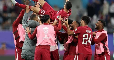 بطولة آسيا 2023 : قطر تتأهل لربع النهائي على حساب فلسطين