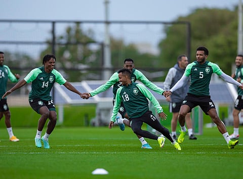 على "ملاعب أسباير".. الأخضر يختتم استعداده لمواجهة كوريا الجنوبية في دور الـ16 لكأس آسيا
